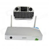 iTaSee IT1 +I8 Air Mouse Quad-Core Android 4.2 Google TV Player w/ 2GB RAM / 8GB ROM / HDMI EU