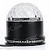 15W 48-LED RGB Sunflower Light + 3 x 3W RGB Cystal Magic Ball Dream light - Black (85~266W) 15W 48-LED RGB Sunflower Light + 3 x 3W RGB Cystal Magic Ball Dream light - Black (85~266W)