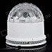 15W 48-LED RGB Sunflower Light + 3 x 3W RGB Cystal Magic Ball Dream light - White (85~266W) 15W 48-LED RGB Sunflower Light + 3 x 3W RGB Cystal Magic Ball Dream light - White (85~266W)