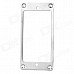 SYQ-07Y Copper Electric Guitar Pickup Frames - Silver (Pair) SYQ-07Y Copper Electric Guitar Pickup Frames - Silver (Pair)