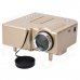 Geekwire LP-4 Portable FHD 1080P LED Projector w/ HDMI, VAG, USB 2.0, AV, SD, RC - Champagne Gold Geekwire LP-4 Portable FHD 1080P LED Projector w/ HDMI, VAG, USB 2.0, AV, SD, RC - Champagne Gold