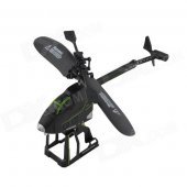 ZT-HEI2 2.5-CH Mini Folding R/C Helicopter - Black