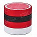 Bluetooth V4.0 Super Bass Portable Speaker w/ TF / FM / Microphone - Black + Red Bluetooth V4.0 Super Bass Portable Speaker w/ TF / FM / Microphone - Black + Red