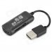 Multi-Function USB 2.0 Card Reader w/ SD / MS / Micro SD / TF / M2 - Black Multi-Function USB 2.0 Card Reader w/ SD / MS / Micro SD / TF / M2 - Black
