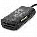 Multi-Function USB 2.0 Card Reader w/ SD / MS / Micro SD / TF / M2 - Black Multi-Function USB 2.0 Card Reader w/ SD / MS / Micro SD / TF / M2 - Black