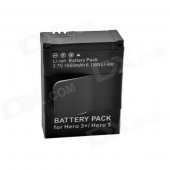 Fat Cat AHDBT-302 High Capacity 1650mAh Li-ion Replacement Battery for GoPro Hero 3+ / Hero3 Series