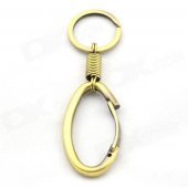 Single Ring Keychain - Bronze