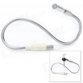 Flexible Neck USB Powered LED Keyboard Light with Cooling Fan for Laptop