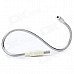 Flexible Neck USB Powered LED Keyboard Light with Cooling Fan for Laptop