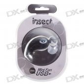 USB Powered Flexible Neck Cooling Fan (Black)