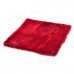 JUQI Car Plush Seat Cushion - Claret Red JUQI Car Plush Seat Cushion - Claret Red