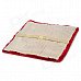 JUQI Car Plush Seat Cushion - Claret Red JUQI Car Plush Seat Cushion - Claret Red
