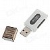 USB 2.0 Micro SD / TF Card Reader - White + Translucent Black (Max. 32GB) USB 2.0 Micro SD / TF Card Reader - White + Translucent Black (Max. 32GB)