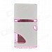 USB 2.0 Micro SD / TF Card Reader - White + Pink (Max. 32GB) USB 2.0 Micro SD / TF Card Reader - White + Pink (Max. 32GB)