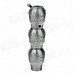 Stylish LED Eyes Skull Heads Pattern Gas Lighter - Silver (3 x LR621) Stylish LED Eyes Skull Heads Pattern Gas Lighter - Silver (3 x LR621)