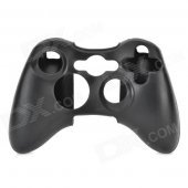 3-in-1 Protective Silicone Case for XBOX 360 / XBOX 360 Slim Controller - Black