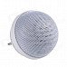 Roundness Style Portable Speaker for Iphone / Samsung / HTC / Motorola / Nokia - White Roundness Style Portable Speaker for Iphone / Samsung / HTC / Motorola / Nokia - White