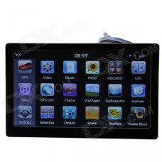 ST-E12 7.0" Resistive Screen WinCE 6.0 Car GPS Navigator w/ FM / 4GB Russia Map - Black ST-E12 7.0" Resistive Screen WinCE 6.0 Car GPS Navigator w/ FM / 4GB Russia Map - Black