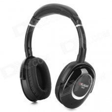 UCLEAR DUO HD Noise Cancelling Bluetooth Headphones w/ Microphone - Dark Red + Black UCLEAR DUO HD Noise Cancelling Bluetooth Headphones w/ Microphone - Dark Red + Black