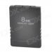 8MB Memory Card for PS2 - Black