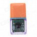 Multifunctional USB 2.0 Micro SD / TF Card Reader - Orange + Purple (Max. 32GB) Multifunctional USB 2.0 Micro SD / TF Card Reader - Orange + Purple (Max. 32GB)