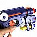 Children's Manual Soft Bullet Gun - Blue + Red + Grey + Yellow