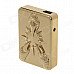 SHAYU USB Rechargeable Windproof Zinc Alloy Electronic Cigarette Lighter - Golden SHAYU USB Rechargeable Windproof Zinc Alloy Electronic Cigarette Lighter - Golden
