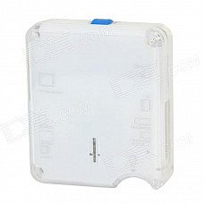 Multi-in-One USB 3.0 6-Slot SD / TF / MMC / RS-MMC Memory Card Reader - White Multi-in-One USB 3.0 6-Slot SD / TF / MMC / RS-MMC Memory Card Reader - White