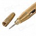 F-09 6~24V Car Copper Electric Tester Pen - Golden