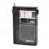 TECSUN R-808 Wave Band FM / MW / SW Radio - Blue (2 x AA)