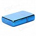 Zinc Alloy Kerosene Red Yellow Flame Oil Lighter - Blue