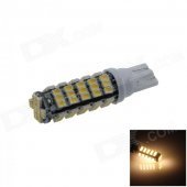 T10 / 194 / 147 / W5W 3W 250lm 68 x SMD 1206 LED Warm White Car Clearance Lamp / Side Light - (12V)