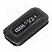 Retractable USB 2.0 Micro SD / TF Card Reader - Black (Max. 32GB) Retractable USB 2.0 Micro SD / TF Card Reader - Black (Max. 32GB)