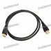 Gold Plated 1080i HDMI V1.3 M-M Connection Cable (1M-Length) Gold Plated 1080i HDMI V1.3 M-M Connection Cable (1M-Length)