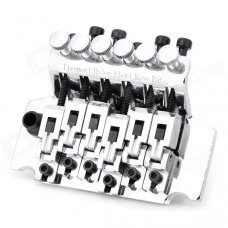 YQPJ-12 Special Electric Guitar Bridge Locking Tremolo System for Floyd Rose - Silver YQPJ-12 Special Electric Guitar Bridge Locking Tremolo System for Floyd Rose - Silver