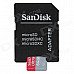 SanDisk Micro SDXC / TF Memory Card w/ SD Card Adapter - Grey + Red (64GB / Class 10) SanDisk Micro SDXC / TF Memory Card w/ SD Card Adapter - Grey + Red (64GB / Class 10)