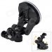 Universal Car Mounted Suction Cup PC Holder for GPS / 1/4" Camera / Gopro Hero 4/2 / 3 / 3 + - Black Universal Car Mounted Suction Cup PC Holder for GPS / 1/4" Camera / Gopro Hero 4/2 / 3 / 3 + - Black