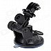 Universal Car Mounted Suction Cup PC Holder for GPS / 1/4" Camera / Gopro Hero 4/2 / 3 / 3 + - Black Universal Car Mounted Suction Cup PC Holder for GPS / 1/4" Camera / Gopro Hero 4/2 / 3 / 3 + - Black