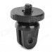 Universal 1/4" Mini Tripod Mount Adapter for Camera - Black
