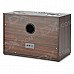 DEKKO DK002 Portable USB Rechargeable Multi-Media Player Speaker w/ SD / USB - Wooden + Black DEKKO DK002 Portable USB Rechargeable Multi-Media Player Speaker w/ SD / USB - Wooden + Black