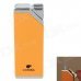 COHIBA H026A Super Fire Windproof Butane Jet Flame Lighter - Yellow + Silver COHIBA H026A Super Fire Windproof Butane Jet Flame Lighter - Yellow + Silver