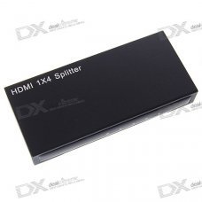 HDMI 1080P Power Amplified 4-Output Splitter (100~240V AC) HDMI 1080P Power Amplified 4-Output Splitter (100~240V AC)
