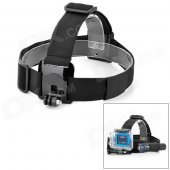 HGYBEST Camera Fixed Headband for Gopro Hero 4/2 / Hero3 / 3+ / Flashlight - Black