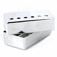 SYH-02 LP Electric Guitar Pickup Cover - White + Silver (Pair) SYH-02 LP Electric Guitar Pickup Cover - White + Silver (Pair)