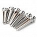 DJS6 Acoustic Guitar Bridge Pins Set - Silver (6 PCS) DJS6 Acoustic Guitar Bridge Pins Set - Silver (6 PCS)
