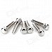 DJS6 Acoustic Guitar Bridge Pins Set - Silver (6 PCS) DJS6 Acoustic Guitar Bridge Pins Set - Silver (6 PCS)