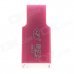 Multifunctional USB 2.0 Micro SD / TF / SD Card Reader - Deep Pink (Max. 32GB) Multifunctional USB 2.0 Micro SD / TF / SD Card Reader - Deep Pink (Max. 32GB)