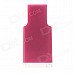 Multifunctional USB 2.0 Micro SD / TF / SD Card Reader - Deep Pink (Max. 32GB) Multifunctional USB 2.0 Micro SD / TF / SD Card Reader - Deep Pink (Max. 32GB)