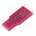 Multifunctional USB 2.0 Micro SD / TF / SD Card Reader - Deep Pink (Max. 32GB) Multifunctional USB 2.0 Micro SD / TF / SD Card Reader - Deep Pink (Max. 32GB)