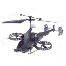 JUNHENG J6683-2 4-Channel I/R Remote Control Helicopter Model - Dark Grey + Black JUNHENG J6683-2 4-Channel I/R Remote Control Helicopter Model - Dark Grey + Black